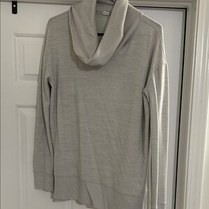 GAP Light Gray Cowl Neck Sweater